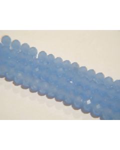 Brušeno staklo Rondele 8x6 mm (ST098)