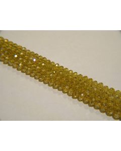 Brušeno staklo Rondele 8x6 mm (ST109)