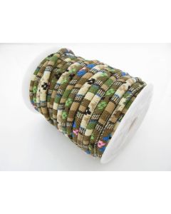 Štepana traka 6mm  u etno dekoru