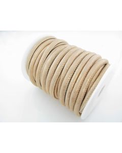 Štepana PU kožica 6mm - Rose gold