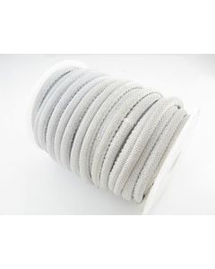 Štepana traka 6mm - Shine Silver