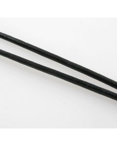 Prirodna koža 2mm-crna