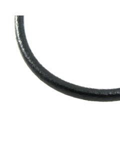 Prirodna koža 3 mm- crna