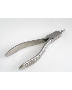 Klešta za izradu nakita sa okruglim ivicama za rad sa žicom i precizno savijanje. Materijal: Carbon steel. Dimenzije oko 150x 60mm. ( TOOL101R )