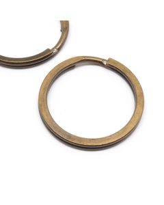 Dupla alka za priveske za kljuÄeve 30x3 mm- boja antik bronza ( 10015007 )