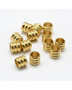Mesing perla 6x5.5 mm, rupa 5 mm- bez prevlake.( 1004033 )