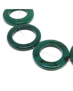 Pirordni Ahat perle alke 35-43 x 5mm-otvor oko 25mm ( 1103016 )