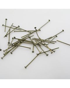 Ekser iglice/pinovi 45 mm x 0,8 mm  boja antik bronza (112118)
