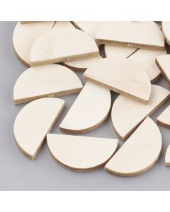 Drvene natur perle 15x30x4 mm, rupa oko 2 mm ( 14130 )
