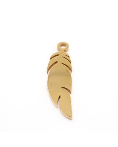 Privezak 304 Stainless steel  25x6x1 mm- boja GOLD ( 207038 )