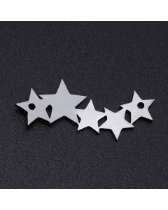 Link Zvezda 304 Stainless steel 30x11x1mm, rupe 0,7mm ( 209113 )