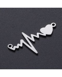 Link Impuls 304 Stainless steel 28x16x1mm, rupe 0,7mm ( 209115 )