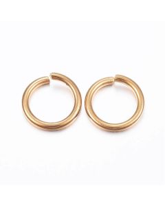304 Stainless Steel Alke 0,8 x 7 mm- boja zlata ( 21108)