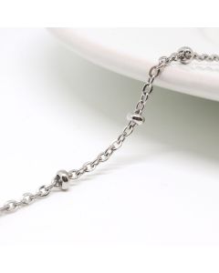 304 Stainless steel lanac  2.5x2x0.5mm    ( 261018 )