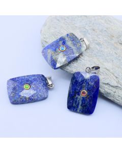 Privezak Prirodni Kamen Lapis Lazuli 29x18 mm...26KP01-G