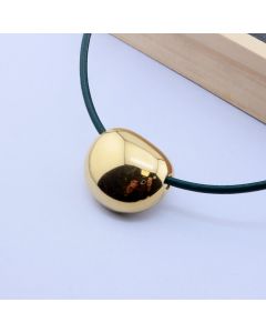 304 Stainless Steel Perla 31x24 mm /1 kom Gold IP...26SS01-E-G
