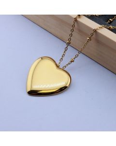 304 Stainless Steel Privezak 32x32 mm/1 kom Gold IP...26SS02-G-G