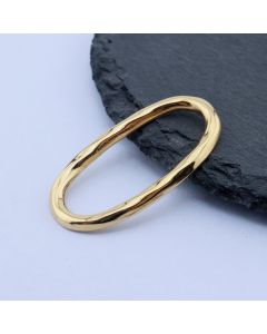 304 Stainless Steel Link 34x18 mm/1 kom Gold IP...26SS04-F-G