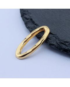 304 Stainless Steel Link 25x11 mm /1 kom Gold IP...26SS05-F-G