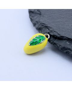304 Stainless Steel Privezak Lemon 13x6.5 mm/1 kom ...26SS06-G-S
