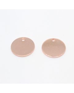 Privezak dukat Rose Gold 14 mm ( 331005 )