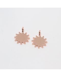 Privezak sunce Rose Gold 13x11 mm (  331014 )