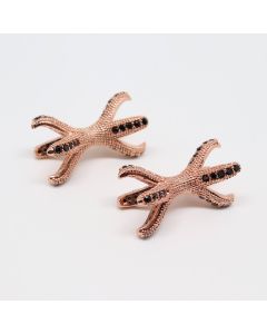 Perla pozlata+CZ  Rose Gold 21x10 mm (  331075 )