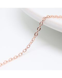 Lanac 3x2 mm  prevlaka pozlata Rose Gold (  331101 )