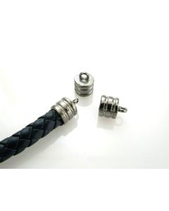 Metalni završetak 12x9mm, boja inoxa (963-7N)