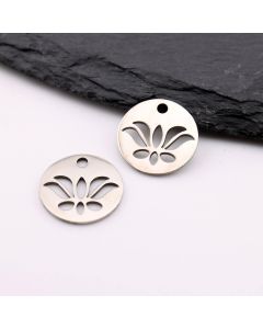 Stainless Steel privezak 16 x1 mm, rupa 2mm (23SSK02A)