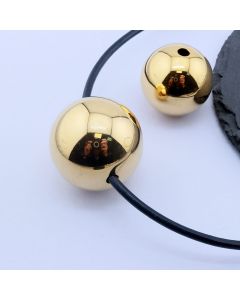 304 Stainless Steel Perla 30x30 mm/1 kom Gold IP...26SS20-G