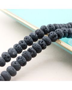 Vulkanska Lava Abacus 8x5 mm...JDXSP06-80