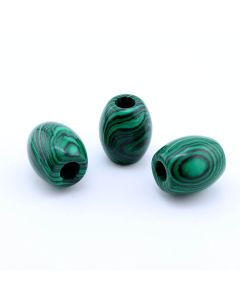 Perla sintetički kamen Malahit -  16*11 mm...25KP27-02