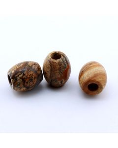 Perla prirodni kamen Pejzažni Jaspis-  16*11 mm...25KP27-05