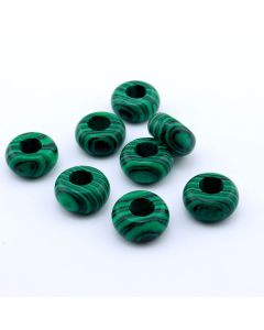 Perla sintetički kamen Malahit-  8*12 mm...25KP28-05