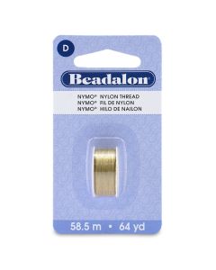 Nymo konac, veličina D, 0,3 mm, Boja Sand ( BENYMO124Q-002 )