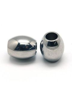 304 Stainless Stee perle 15x13mm, otvor 6mm (celik raz4)