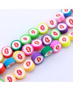 Perle od polimerne gline 10x5 mm...PN03