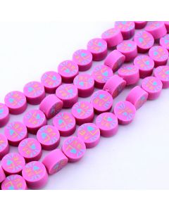 Perle od polimerne gline 10x5 mm...PN04