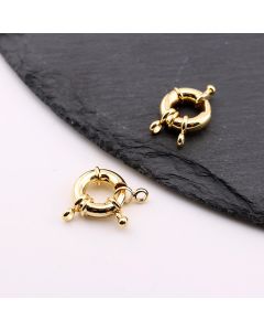 Mornarska kopča 15x4 mm, pozlata 18K ( 23MK34CG )