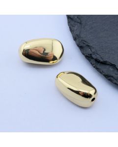 Perla 18x10 mm, 18k Pozlata...P-K364-15G