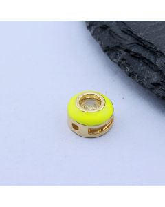 Perla+CZ Cirkon 8x8 mm, 18k Pozlata...P-C007-15G-G3