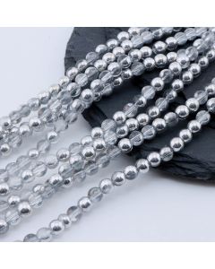 Metalik staklene perle 6 mm...25SP38-6