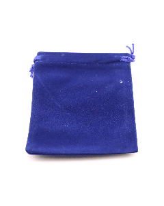 Plišane ukrasne vrećice 12x 10 cm , boja kraljevsko plava (AMBPLIS03)