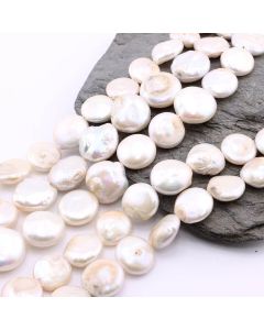 Prirodni Barok Keshi Biseri 13~17x13~15x5~11mm,  Rupa: 0.6 mm  ( SLBISS01803C )