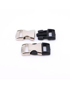 Kopča za paracord narukvice Plastika+Metal 30x15, podloga 10 mm ( 8633161401 )