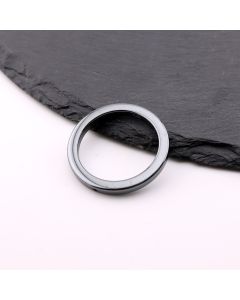 Hematit privezak 37x4 mm, otvor 35mm , rupa 1 mm ( 23HEM47E )