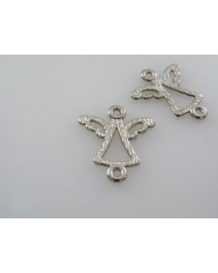 Konektor andjeo 20 x 18 mm, boja antik srebra ( KON103 )