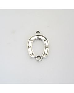 Konektor Potkovica 18 x 12 mm, alke oko 2 mm- boja antik srebro  ( KON135 )