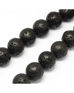 Prirodna Vulkanska Lava, kuglice 6mm (KP-LV6mm) 